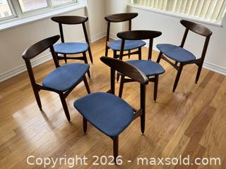 MaxSold Auction: Mid Century Modern Vintage Dining Chairs - Toronto (Ontario, Canada) SELLER MANAGED Downsizing Online Auction - Roanoke Road (CONDO)