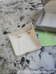 MaxSold Auction: LOT"E119" 14KT GOLD Stemmed Earrings - Kingston (Ontario, Canada) SELLER MANAGED Downsizing Online Auction - Morenz Crescent