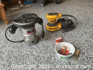 MaxSold Auction: Electric Sander & Router - Surrey (British Columbia, Canada) SELLER MANAGED Downsizing Online Auction - 57 Avenue