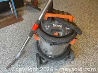 MaxSold Auction: RIGID Shop Vac - Surrey (British Columbia, Canada) SELLER MANAGED Downsizing Online Auction - 57 Avenue