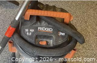 MaxSold Auction: RIGID Shop Vac - Surrey (British Columbia, Canada) SELLER MANAGED Downsizing Online Auction - 57 Avenue