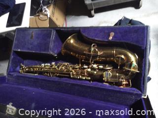 MaxSold Auction: Buescher saxophone  - Upper Moreland Township (Pennsylvania, USA) SELLER MANAGED Charity/Fundraising Online Auction - Davisville Road              