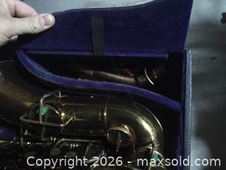 MaxSold Auction: Buescher saxophone  - Upper Moreland Township (Pennsylvania, USA) SELLER MANAGED Charity/Fundraising Online Auction - Davisville Road              