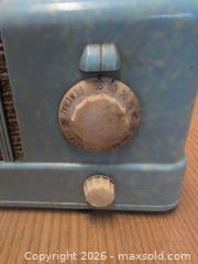 MaxSold Auction: Blue radio  - Springwater (Ontario, Canada) SELLER MANAGED Downsizing Online Auction - Queen Street West