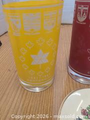 MaxSold Auction: Glasses and plate - Springwater (Ontario, Canada) SELLER MANAGED Downsizing Online Auction - Queen Street West