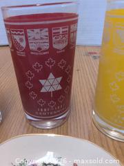 MaxSold Auction: Glasses and plate - Springwater (Ontario, Canada) SELLER MANAGED Downsizing Online Auction - Queen Street West