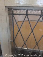 MaxSold Auction: Leaded glass window  - Springwater (Ontario, Canada) SELLER MANAGED Downsizing Online Auction - Queen Street West