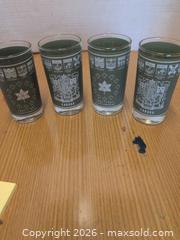 MaxSold Auction: Set of 4 glasses  - Springwater (Ontario, Canada) SELLER MANAGED Downsizing Online Auction - Queen Street West
