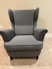MaxSold Auction: Grey IKEA Armchair - Toronto (Ontario, Canada) SELLER MANAGED Downsizing Online Auction - Rose Park Drive