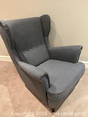 MaxSold Auction: Grey IKEA Armchair - Toronto (Ontario, Canada) SELLER MANAGED Downsizing Online Auction - Rose Park Drive