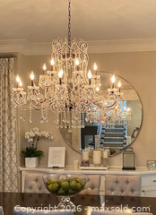 MaxSold Auction: Large Crystal Chandelier  - Toronto (Ontario, Canada) SELLER MANAGED Downsizing Online Auction - Rose Park Drive