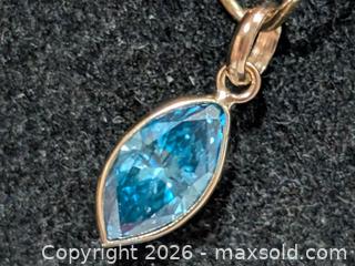 MaxSold Auction: 10K(0.31g)Blue Lab Diamond(0.89ct) - Toronto (Ontario, Canada) PARTNER MANAGED Downsizing Online Auction - Yonge Street