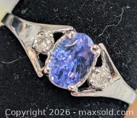 MaxSold Auction: Certified10K(1.36g)Tanzanite0.50&Dia0.03 - Toronto (Ontario, Canada) PARTNER MANAGED Downsizing Online Auction - Yonge Street