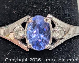 MaxSold Auction: Certified10K(1.36g)Tanzanite0.50&Dia0.03 - Toronto (Ontario, Canada) PARTNER MANAGED Downsizing Online Auction - Yonge Street