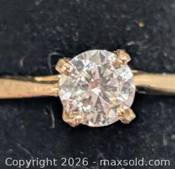 MaxSold Auction: Certified 10K(1.3g)Lab Diamond(0.46g) - Toronto (Ontario, Canada) PARTNER MANAGED Downsizing Online Auction - Yonge Street