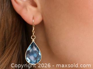 MaxSold Auction: Certified 10K(1g)Blue Topaz(4.10ct) - Toronto (Ontario, Canada) PARTNER MANAGED Downsizing Online Auction - Yonge Street