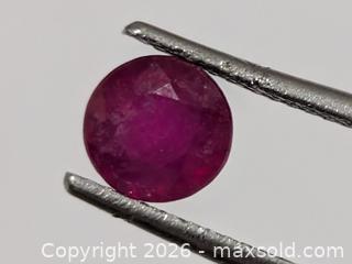 MaxSold Auction: Genuine Ruby(App 1.35ct) - Toronto (Ontario, Canada) PARTNER MANAGED Downsizing Online Auction - Yonge Street
