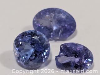 MaxSold Auction: Genuine Tanzanite(App 3ct)Damaged - Toronto (Ontario, Canada) PARTNER MANAGED Downsizing Online Auction - Yonge Street