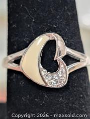 MaxSold Auction: Silver(2.49g)CZ Ring,size 6.5 - Toronto (Ontario, Canada) PARTNER MANAGED Downsizing Online Auction - Yonge Street