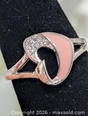 MaxSold Auction: Silver(2.53g)CZ Ring,size 7  - Toronto (Ontario, Canada) PARTNER MANAGED Downsizing Online Auction - Yonge Street