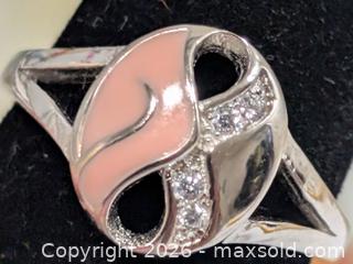 MaxSold Auction: Silver(2.54g)CZ Ring,size 4.5 - Toronto (Ontario, Canada) PARTNER MANAGED Downsizing Online Auction - Yonge Street