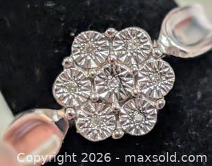 MaxSold Auction: Silver(3.5g) Diamond Ring,size 7  - Toronto (Ontario, Canada) PARTNER MANAGED Downsizing Online Auction - Yonge Street