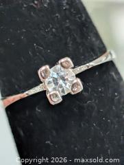 MaxSold Auction: Silver Ring,size 5 - Toronto (Ontario, Canada) PARTNER MANAGED Downsizing Online Auction - Yonge Street