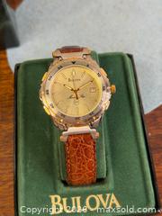 MaxSold Auction: BULOVA Marine Star Quartz Watch - Hamilton (Ontario, Canada) SELLER MANAGED Estate Sale Online Auction - Gertrude Street
