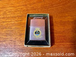 MaxSold Auction: HMCS Algonquin Military Zippo Canadian Forces - Hamilton (Ontario, Canada) SELLER MANAGED Estate Sale Online Auction - Gertrude Street