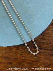 MaxSold Auction: Sterling Silver Ball/Bathtub Link Chain - Hamilton (Ontario, Canada) SELLER MANAGED Estate Sale Online Auction - Gertrude Street