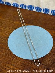 MaxSold Auction: Sterling Silver Ball/Bathtub Link Chain - Hamilton (Ontario, Canada) SELLER MANAGED Estate Sale Online Auction - Gertrude Street