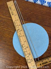 MaxSold Auction: Sterling Silver Ball/Bathtub Link Chain - Hamilton (Ontario, Canada) SELLER MANAGED Estate Sale Online Auction - Gertrude Street