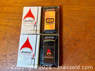 MaxSold Auction: Vintage Zippo Advertising Lighters in Original Boxes - Hamilton (Ontario, Canada) SELLER MANAGED Estate Sale Online Auction - Gertrude Street