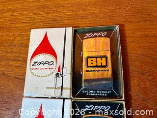 MaxSold Auction: Vintage Zippo Advertising Lighters in Original Boxes - Hamilton (Ontario, Canada) SELLER MANAGED Estate Sale Online Auction - Gertrude Street