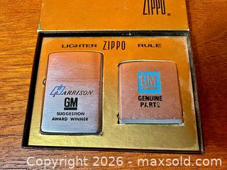 MaxSold Auction: VIntage Zippo GM General Motors Gift Set in Box - Hamilton (Ontario, Canada) SELLER MANAGED Estate Sale Online Auction - Gertrude Street