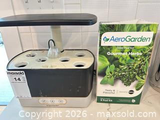 MaxSold Auction: AeroGarden 6?Pod Gourmet Herbs Kit - Black/White - Atlanta (Georgia, USA) PARTNER MANAGED Estate Sale Online Auction - Oakdale Road Ne