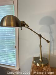 MaxSold Auction: Brass Task/Architect Desk Lamp, Antique Brushed Finish - Atlanta (Georgia, USA) PARTNER MANAGED Estate Sale Online Auction - Oakdale Road Ne