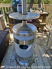 MaxSold Auction: Garvee Propane Patio Heater - Stainless & White - Atlanta (Georgia, USA) PARTNER MANAGED Estate Sale Online Auction - Oakdale Road Ne