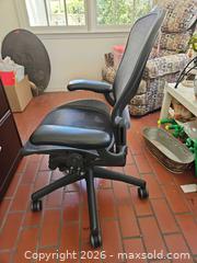 MaxSold Auction: Herman Miller Mirra Office Chair — Black Mesh, Adjustable - Atlanta (Georgia, USA) PARTNER MANAGED Estate Sale Online Auction - Oakdale Road Ne