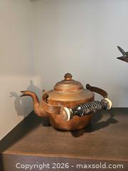MaxSold Auction: Lot of 7+ Vintage/Antique Copper & Mixed-Metal Kettles, Teapots - Atlanta (Georgia, USA) PARTNER MANAGED Estate Sale Online Auction - Oakdale Road Ne