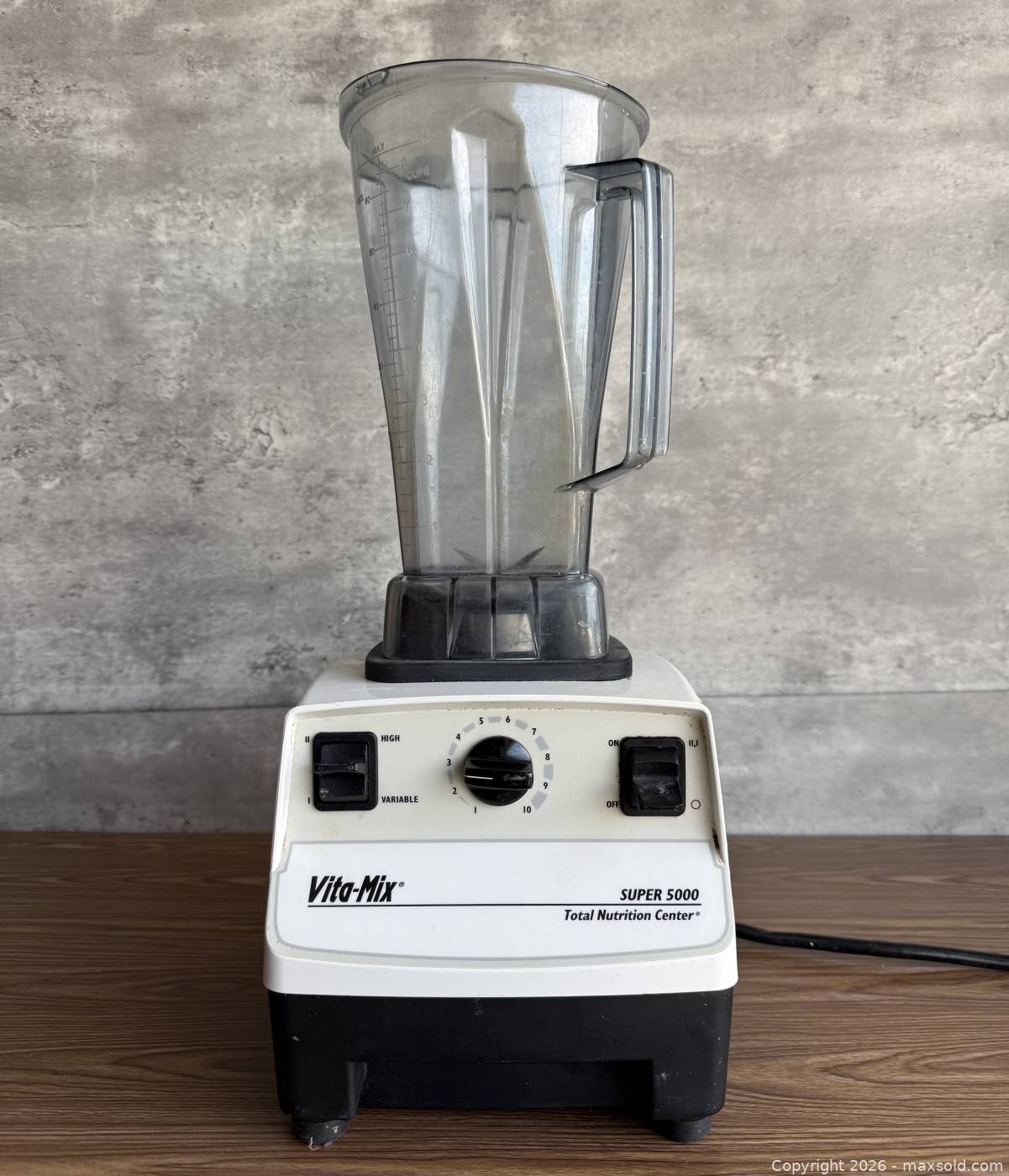 Vitamix Total Nutrition Center ホワイト Vitamix Super 5000 Total Nutrition Center blender with 64-oz