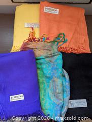 MaxSold Auction: Cashmere/Pashmina scarves - Esquimalt (British Columbia, Canada) SELLER MANAGED Estate Sale Online Auction - Constance Avenue