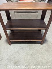 MaxSold Auction: Vintage shelf/side table - Esquimalt (British Columbia, Canada) SELLER MANAGED Estate Sale Online Auction - Constance Avenue