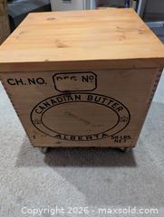 MaxSold Auction: Vintage wooden box - Esquimalt (British Columbia, Canada) SELLER MANAGED Estate Sale Online Auction - Constance Avenue