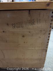 MaxSold Auction: Vintage wooden box - Esquimalt (British Columbia, Canada) SELLER MANAGED Estate Sale Online Auction - Constance Avenue