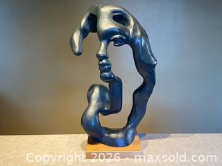 MaxSold Auction: Vintage 1979 Klara Sever "Portrait of a Woman" Abstract Sculpture – Austin Productions - London (Ontario, Canada) PARTNER MANAGED Downsizing Online Auction - Trillium Crescent
