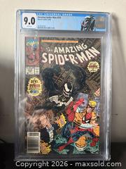 MaxSold Auction: The Amazing Spider-Man #333 (1990) Marvel Comics - Cambridge (Ontario, Canada) SELLER MANAGED Downsizing Online Auction - Newport Drive