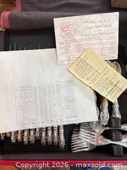 MaxSold Auction: Gorham Sterling Silver Flatware Set, La Scala Pattern, 72 Pieces - Hilton Head Island (South Carolina, USA) PARTNER MANAGED Estate Sale Online Auction - Kingston Dunes Road