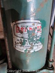 MaxSold Auction: Bennett (John Wood Co.) Hand Manual Fuel Pump, Cast Iron - Newboro (Ontario, Canada) SELLER MANAGED Downsizing Online Auction - New Street