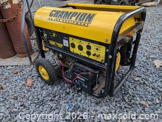 MaxSold Auction: Champion Generator - Newboro (Ontario, Canada) SELLER MANAGED Downsizing Online Auction - New Street